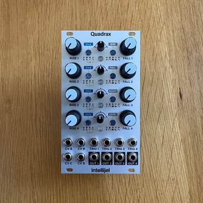 Intellijel Quadrax Quad Function Generator Eurorack Synth Module 2020 - Present - White image 1