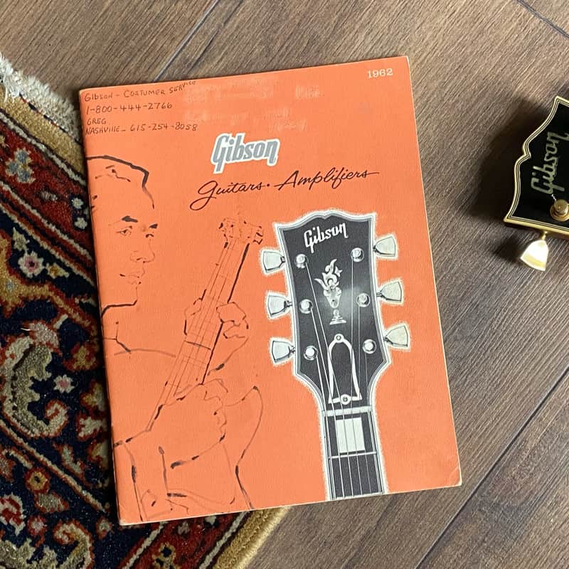 Gibson Catalog “Guitars & Amplifiers” 1962 image 1