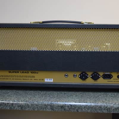 Marshall 1959 Super Lead Reissue 100 Watts Late 90's Black & Gold image 9