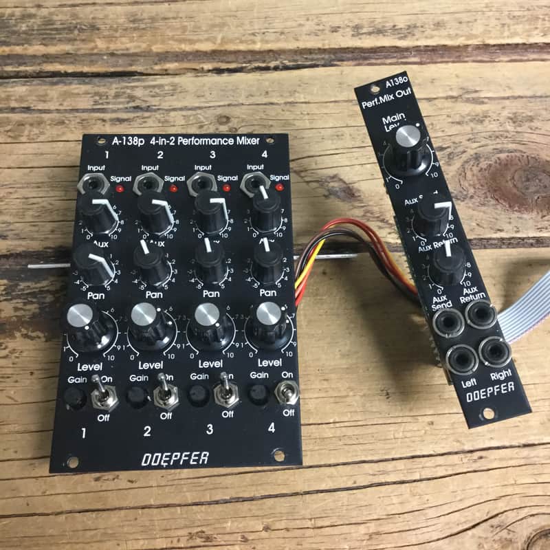 Doepfer A-138pV / A-138oV Performance Mixer Input and Output Vintage Edition image 1
