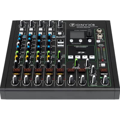 Mackie Onyx8 8-Channel Premium Analog Mixer with Multi-Track USB image 1
