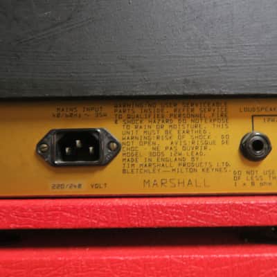 Marshall Lead 12 Mini Stack Kurt Cobain Nirvana Stage Amp 1980s Guitar Amplifier image 16