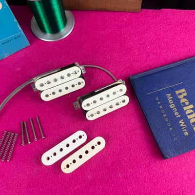 General Vintage Tone 1958 - 1959 Nos Wire Belden PAF Humbuckers Double porcelain  Celullose acetate CAB for les Paul ®️ SG ®️ - Double porcelain aged image 11