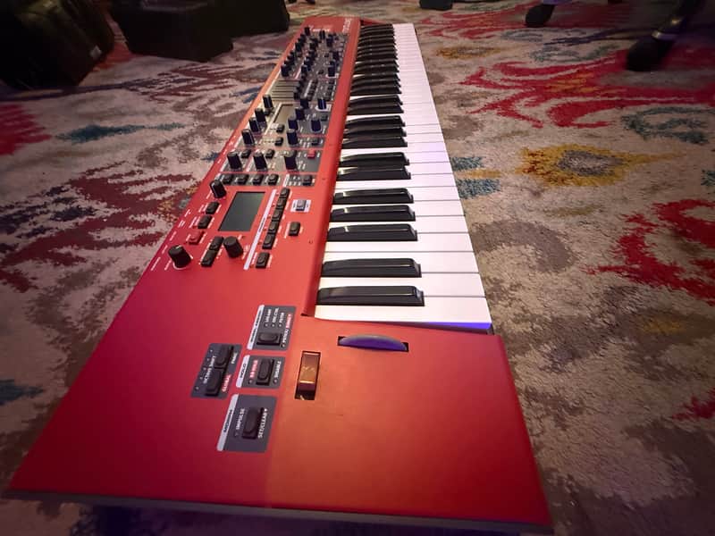 Nord Wave 2 61-Key 48-Voice Polyphonic Synthesizer 2013 - 2022 - Red image 1