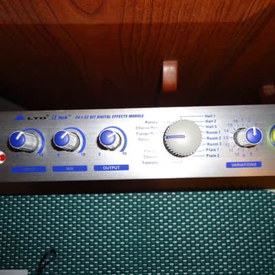 LTO A Verb 24x32 Bit Digital Effects Module 2012 Silver image 3