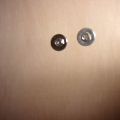 LOT of 7 New Ludwig Evolution Element 22" Bass Drum Chrome Mini Lug with 1" spacing image 3