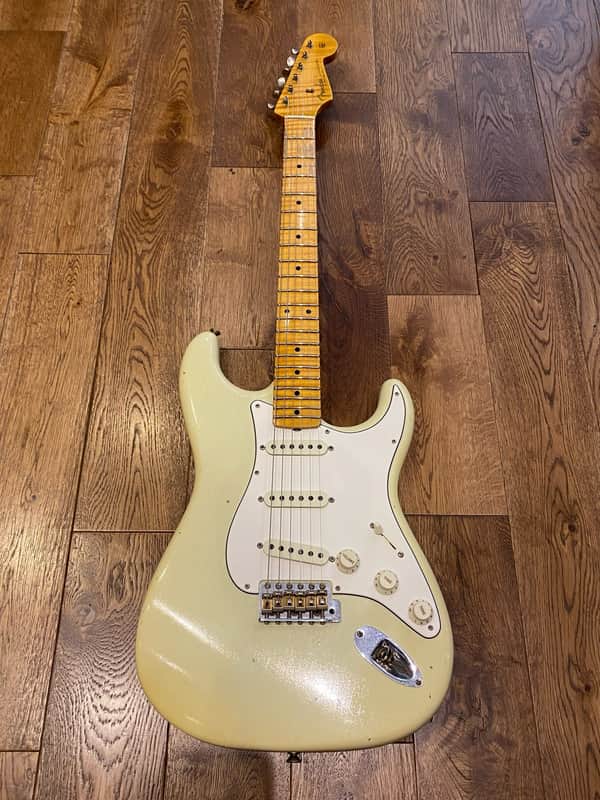 FENDER Custom Shop 56 Stratocaster Limited Journeyman Tomatillo green 2018 image 1