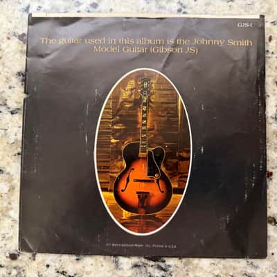 Gibson Johnny Smith 45 Record with picture sleeve 60s image 2