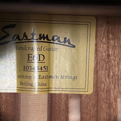 Eastman E6D Dreadnought 2010s - Natural image 2