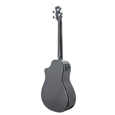 KLOS Full Carbon Baritone Ukulele - Acoustic-Electric image 3