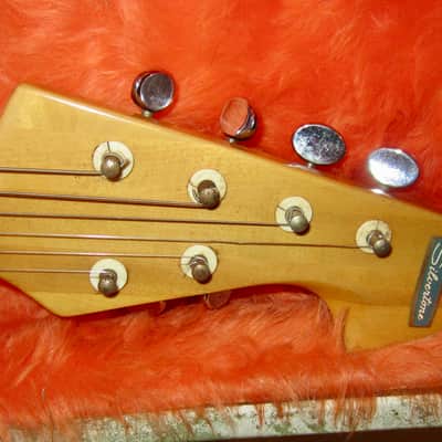 Silvertone 759-1436-1 Solidbody Electric 1960s - Sunburst image 9