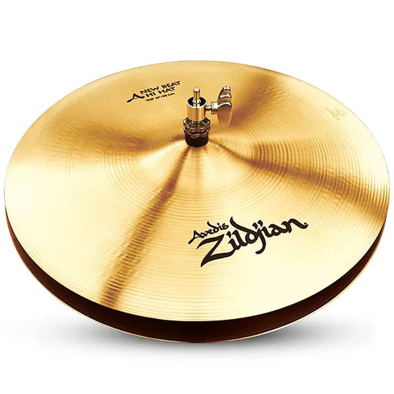 Zildjian 15" A Series New Beat Hi-Hat Cymbals (Pair) 1982 - 2012 image 1