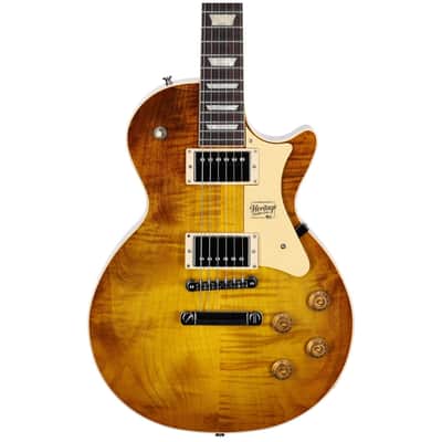 Heritage Standard H-150 Electric Guitar (with Case), Dirty Lemon Burst image 4