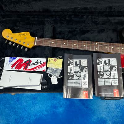 🇯🇵 RARE 1994 Fender Japan Jazzmaster Foto flame W/OHSC image 18