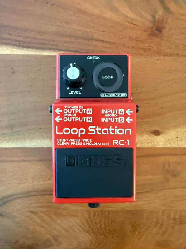 Boss RC-1 Loop Station 2014 - Present - Red image 1