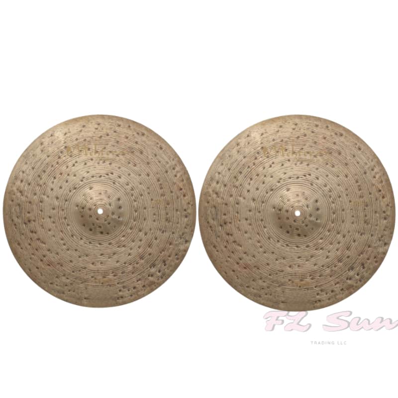 Mehteran Cymbals Rain Series 3pcs 22" Crash - 20" Crash Cymbal Set image 1