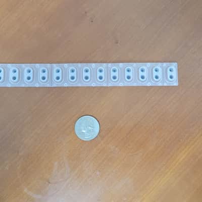 Key contact strip for Behringer synthesizers (Deepmind 6/12/12X, MONOPOLY, MS-1, MS-5, ODYSSEY, POLY D, UB-Xa, & VOCODER VC340) - FK09-00382-000