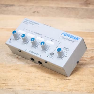 Furman HR-6 (HR6) Personal Headphone Mixing Station Monitor Mixer U287656 image 3