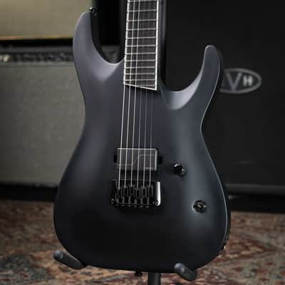 ESP LTD Mick Thomson MT-1 Electric Guitar - Black Satin with Hardshell Case image 3