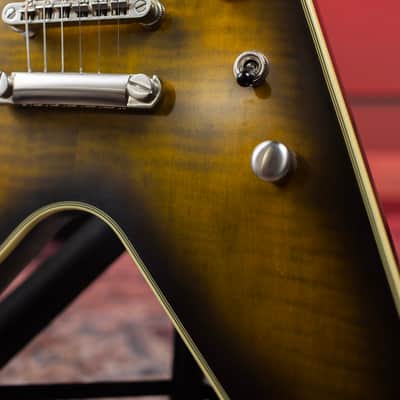 Epiphone Flying V Prophecy 2020 - 2024 - Yellow Tiger Aged Gloss image 8