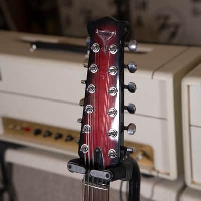 Burns London Double Six Crimson Burst  owned by Chris Shiflett image 6