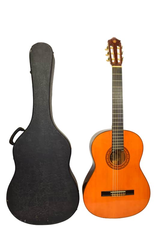 Vintage 80s Yamaha G-130A Classical Acoustic Guitar, Natural w/ Case image 1
