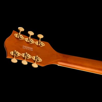 Gretsch Synchromatic Nashville Hollow Body with Bigsby 50's Orange Stain With Case image 7