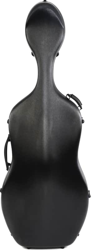 Eastman CACL30 Polycarbonate Cello Case with Wheels - 4/4 Size  Black image 1