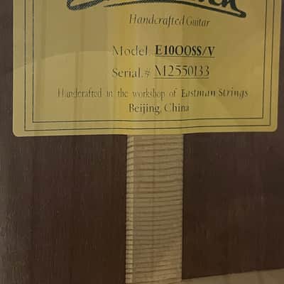 Eastman E10OOSS/V Antique Varnish + NEW + incl. Case image 5