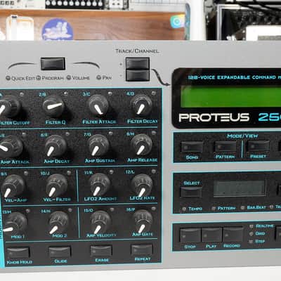 E-MU Systems Proteus 2500 Rackmount 128-Voice Sampler Module 2001 - Black image 8
