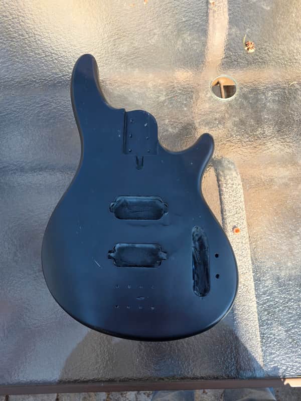Schecter CV-4 Bass body - Charcoal Metallic image 1