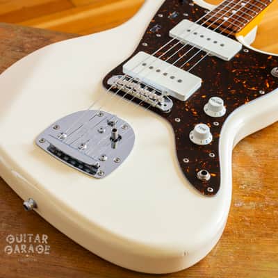 2014 Fender Japan Jazzmaster 62 Vintage Reissue Olympic White Tortoishell - cool MIJ! image 12