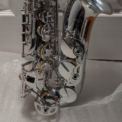 Allora AAS-550 Paris Series Alto Saxophone Regular Silver Plated image 2