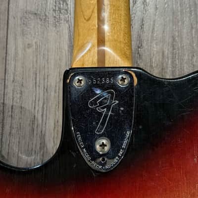 Fender Telecaster Deluxe Sunburst 1974 image 12