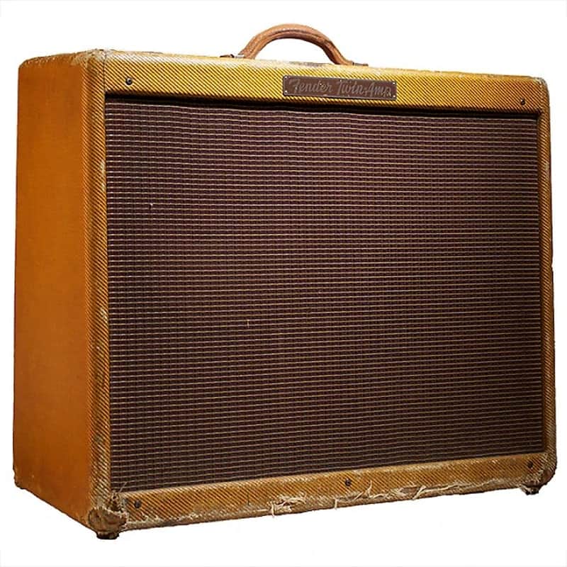 Fender Twin 5E8 Narrow Panel 50-Watt 2x12" Guitar Combo 1955 image 1
