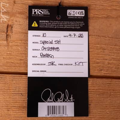 PRS Wood Library Special Semi-Hollow 10-Top Quilt Aquableux Custom Color image 14