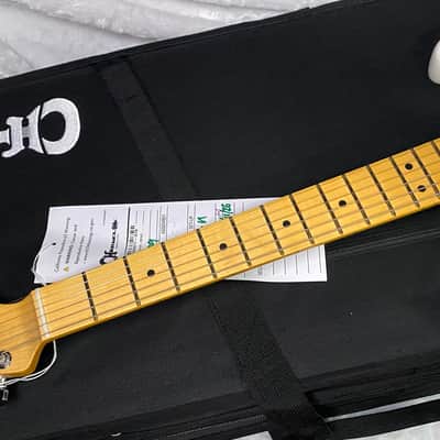 NEW! Charvel American Neo-Classic San Dimas SD1 HH HT - Hard Tail - Seymour Duncan Pick-UPs - Ivory Blitz - Authorized Dealer - 7.8lbs - G07621 image 9