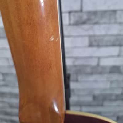 Harmony H-90 1970's Les Paul lawsuit era - Red Cherry Burst image 10