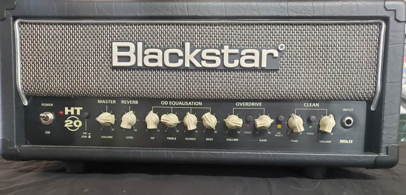 Blackstar HT-20RH MKII 2-Channel 20-Watt Guitar Amp Head with Reverb 2019 - Present - Black image 1