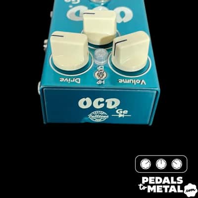Fulltone Custom Shop OCD-GE Germanium Overdrive 2019 - Tahitian Teal X14737 image 4