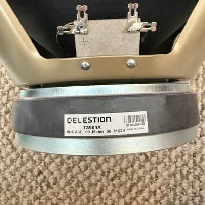 Celestion T3904 Vintage 30 12" 60W 16 Ohm Speaker 2020’s - Black image 3