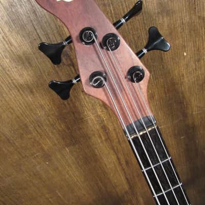 Rybski Custom Single Cut 4 String Bass Guitar with Gig Bag image 3