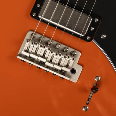 2021 D'Angelico Deluxe Bedford SH LE Tremolo - Rust | Korea Semi-Hollow Limited Edition 34 from 50 Seymour Duncan HSS Pickups | OHSC image 17