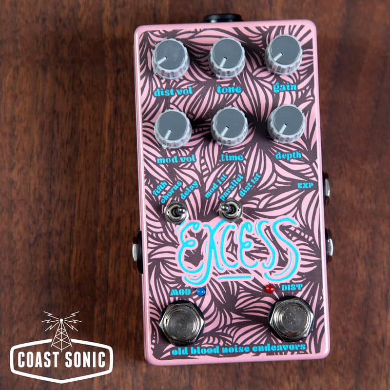 Mint Old Blood Noise Endeavors Excess V2 Distortion/Chorus/Delay image 1
