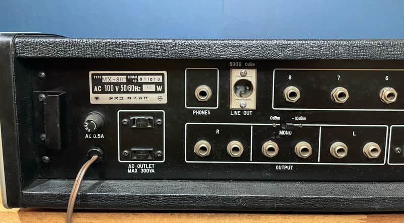 Ultra Rare] Teisco MX-800 Vintage Analog 8-Channel Mixer Wonderful