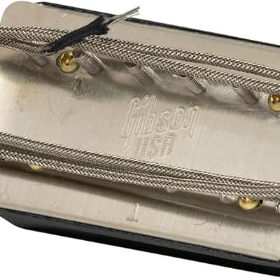 Gibson 70's Tribute Neck Pickup BLACK - Rhythm Neck / 2 Conductor/ Potted / Alnico 5 image 6