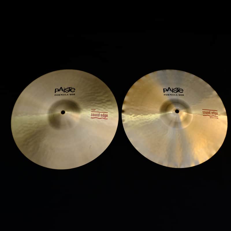 Paiste 14" 602 Sound Edge Hi-Hat Cymbals 2011 image 1