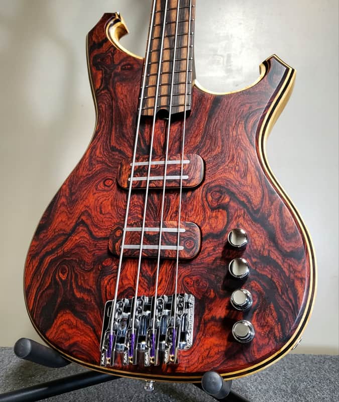 Barlow Guitars Falcon II 2019 Cocobolo / Macassar Ebony image 1