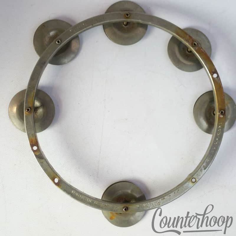ORIGINAL Ching Ring Ralph Kester Ludwig Hi-Hat Tambourine7" Percussion Parts USA image 1