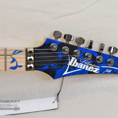 Ibanez Premium JEM77P Steve Vai Signature - Blue Floral Pattern image 6